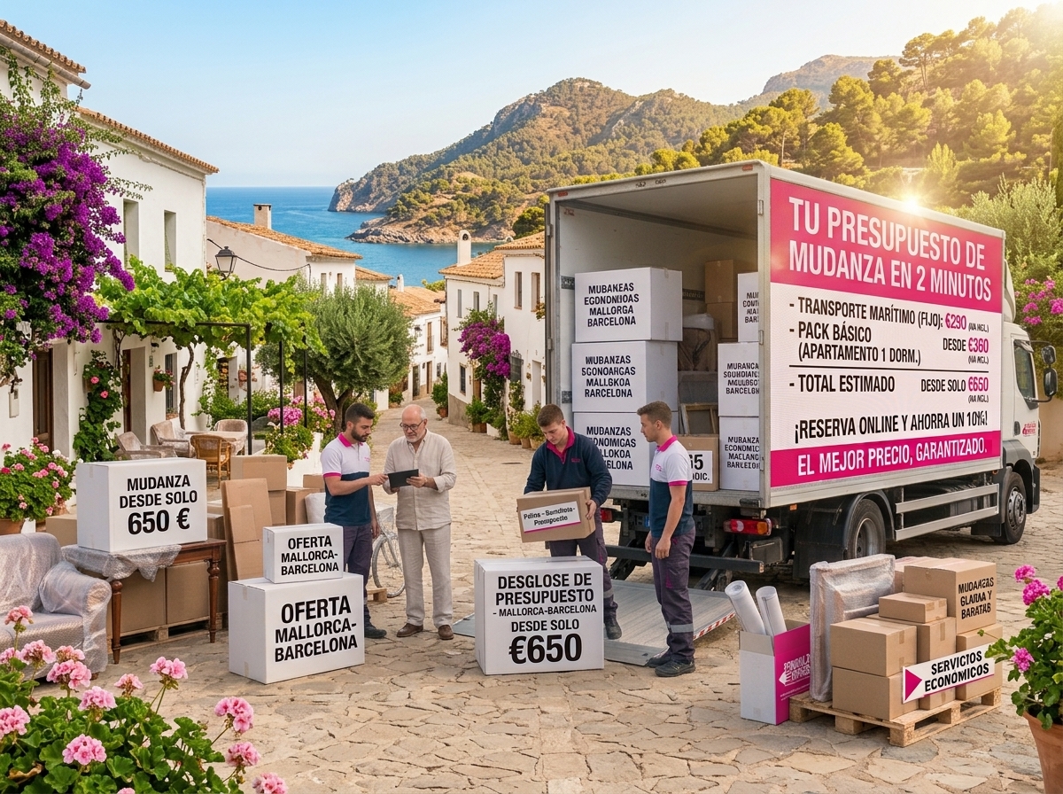 Mudanzas Mallorca península
